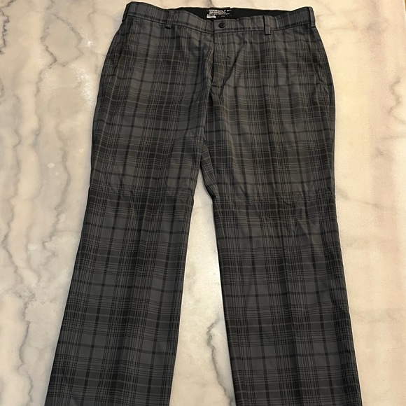 Nike Other - Nike Golf Men's Black Plaid Tour Performance Dri-Fit Chinos Pants